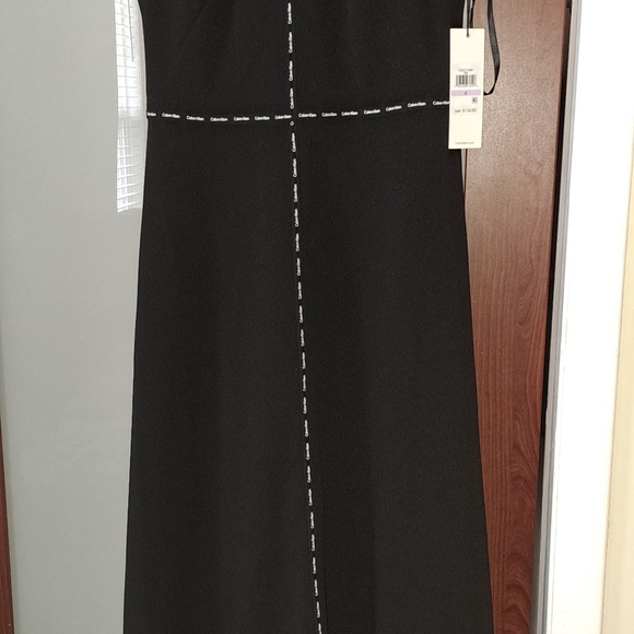 Calvin Klein Black Long Dress - Picture 2 of 5